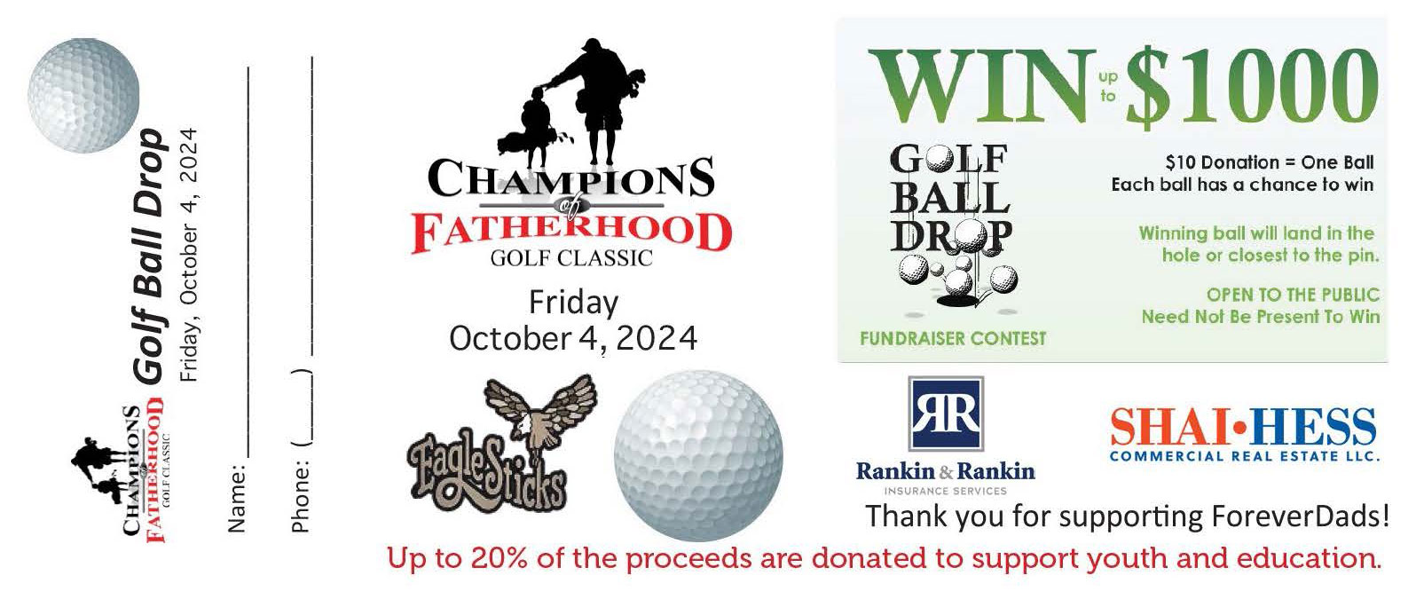 ForeverDads Ball Drop Donation